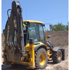Оренда екскаватора - навантажувача CAT 432 F2 (ковш 1,1 м3, 03 м3). Є Вили Вишневе