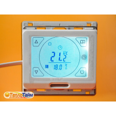 Терморегулятор М9.716 sensor (белый, черный) Николаев
