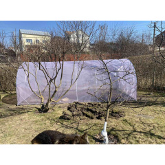 Теплица Западная-6 3х6х2 м + пленка 150 мкм+ зигзаг профиль Полтава