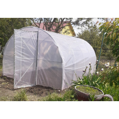 Теплиця "Маївка" 3 х 6 м, (труба оцинкована 30х20 мм.), повний комплект "Преміум", плівка UV-4, 100 мкм. Охтирка