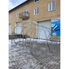 Каркас теплицы "Дарина усиленная" 3х6м труба 30х30мм Ровно