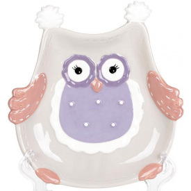 Набір 4 блюда Owl Family 18.9см кераміка DP40233 BonaDi