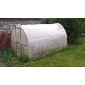 Теплиця "Косичка" 2 х 5 м (труба оцинкована 20х20), повний комплект "Преміум", плівка UV-6, 150 мкм.