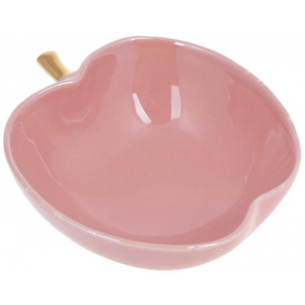 Пиала Bona Pink apple 15х15х5.5см розовый перламутр с золотом DP116443