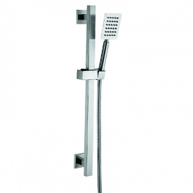 Душевая стойка Zerix Set Bar-Sus-002 нержавеющая сталь (ZX4941)