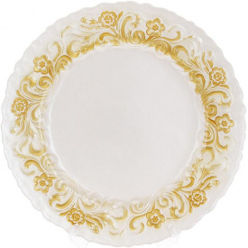 Блюдо 33 см стекло Golden patterns DP91227 BonaDi