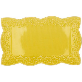 Блюда в наборі BonaDi Ceramic Yellow Flower 31х16 см Жовтий 6 шт DP231008