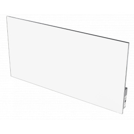 Обогреватель керамический Model 55 Smart Install 11 кв.м Нержавеющая сталь, NFC, Белый
