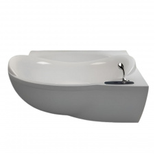 Ванна пристенная WGT Water Spa Water Club R 1990х1490 угловая, белая