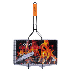 Залізна решітка з антипригарним покриттям для гриля 46x25.5см Kamille KL225187 Івано-Франківськ