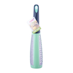 Двухсторонняя терка из нержавеющей стали с пластиковой ручкой KL225630 Kamille Ивано-Франковск