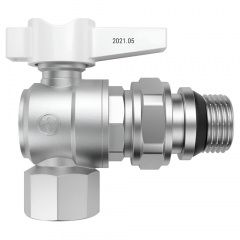 Кран американка MIRAYA 3/4" ВН, угловой Виноградів