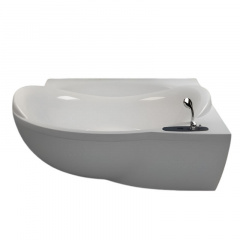 Ванна пристенная WGT Water Spa Water Club R 1990х1490 угловая, белая Фастов