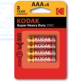 Батарейка Kodak EXTRA HEAVY DUTY R3 1x4 шт. (6409675)