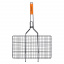Залізна решітка з антипригарним покриттям для гриля 46x25.5см Kamille KL225187 Івано-Франківськ