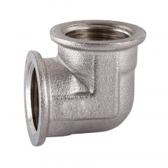 Уголок латунный SOLOMON 1/2" ВВ, никель Сумы