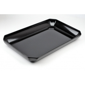 Блюдо восьмиугольное One Chef из меламина 50,5×30×5,5 см 5,8 л Черное