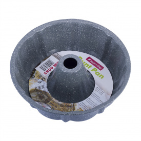 Круглая blue форма духовая с антипригарным покрытием в виде мрамора Kamille 25 см KL225303