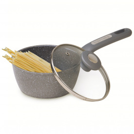 Кухонный ковш с крышкой и гранитным покритием 1.8л KL225416 Kamille