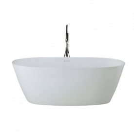 Ванна отдельностоящая WGT Water Stone DEA 1655x750 овальная, белая матовая