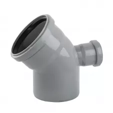 Колено канализационное TA Sewage 110х50х135 мм 45° (EwV_110/45+50/90/135)