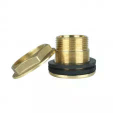 Врезка для бака SD Plus 1 1/4" Н, латунная (SD40032)