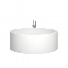 Ванна отдельностоящая WGT Water Stone LUNA 2000x2000 круглая, белая (с покрытием MIRASOFT) Акимовка