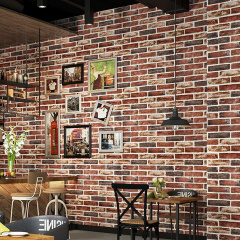 Самоклеящаяся 3D панель Sticker Wall SW-00001183 Кирпич клинкер бежевый 700х700х5мм Киев