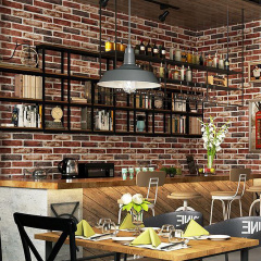 Самоклеящаяся 3D панель Sticker Wall SW-00001183 Кирпич клинкер бежевый 700х700х5мм Киев
