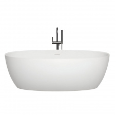Ванна отдельностоящая WGT Water Stone OLIVIA 1600x700 овальная, белая матовая