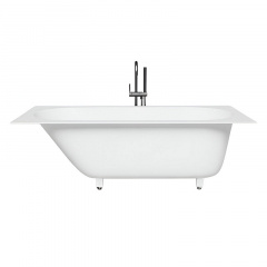 Ванна отдельностоящая WGT Water Stone MONICA 1700x750 прямоугольная, белая глянцевая Золотоноша