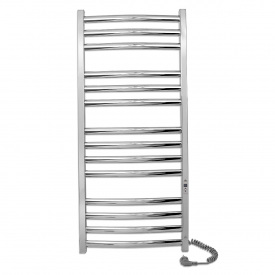 Полотенцесушитель электрический Laris Гранд П14 1200х500 вертикальный, хром (73207371)