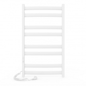 Полотенцесушитель электрический Laris Атлант ЧФ8 900х500 вертикальный, белый матовый (77700098)