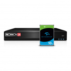 Комплект IP-видеорегистратор 8-канальный Provision ISR NVR8-8200N и Жесткий диск 10TB Seagate SkyHawk AI ST10000VE001