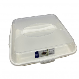 Тортівниця Dunya Plastik 30308 35х35х10 см 21297