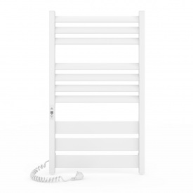 Полотенцесушитель электрический Laris Лавина ЧФ10 900х500 вертикальный, белый матовый (75201087)
