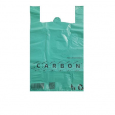 Пакети майка Carbon 47х75 см 100 шт Зелений (4596)