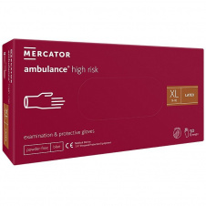 Перчатки латексные Mercator Medical 50 шт ХL 2 уп (0496)