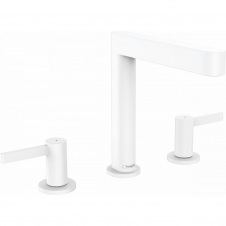 Змішувач Hansgrohe Finoris 160 для умивальника Matt White (76034700)