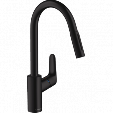 Змішувач Hansgrohe Focus 240 2jet для кухні Matt Black (31815670)