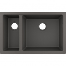 Hansgrohe S510-U635 під стільницю 710х450 дві чаші 180/450 (43433290)