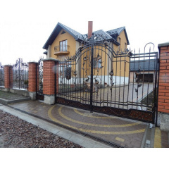 Ворота ковані Авраам Хмільник