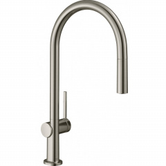 Змішувач Hansgrohe Talis 210 1jet кухонний Sbox Stainless Steel (72803800) Белая Церковь