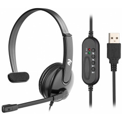 Гарнітура ПК моно On-ear 2E CH12 USB (2E-CH12MU) Долина