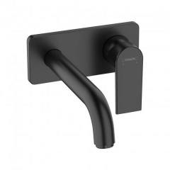 Змішувач Hansgrohe Vernis Shape для раковини прихованого монтажу 205 мм Matt Black (71578670) Ізмаїл