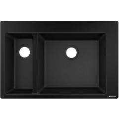 Hansgrohe S510-F635 770х510 на дві чаші 180/450 Graphiteblack (43315170) Славута
