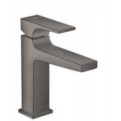 Змішувач Hansgrohe Metropol 110 для умивальника Brushed Black (32507340) Прилуки