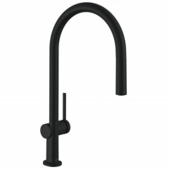Змішувач Hansgrohe Talis 210 1jet кухонний Matt Black (72802670) Славянск