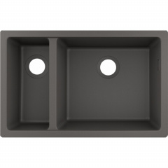 Hansgrohe S510-U635 під стільницю 710х450 дві чаші 180/450 (43433290) Королёво