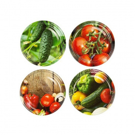 Крышка для консервации Панночка Овощи Твист 82 мм 240 шт (0473)